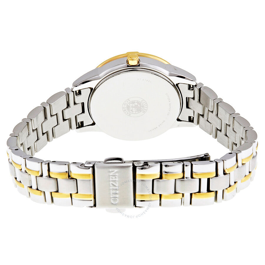 Citizen Silhouette Crystal Eco-Drive Two-tone Ladies Watch FE1154-57A - Dawson Watches #3