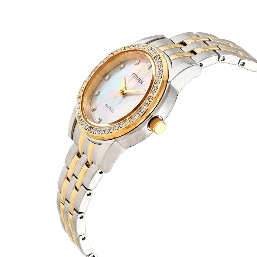 Citizen Silhouette Crystal Eco-Drive Ladies Watch EM0774-51D - Dawson Watches #2
