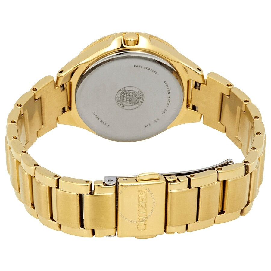 Citizen Silhouette Crystal Silver Dial Gold-tone Men's Watch FE1192-58A - Dawson Watches #3