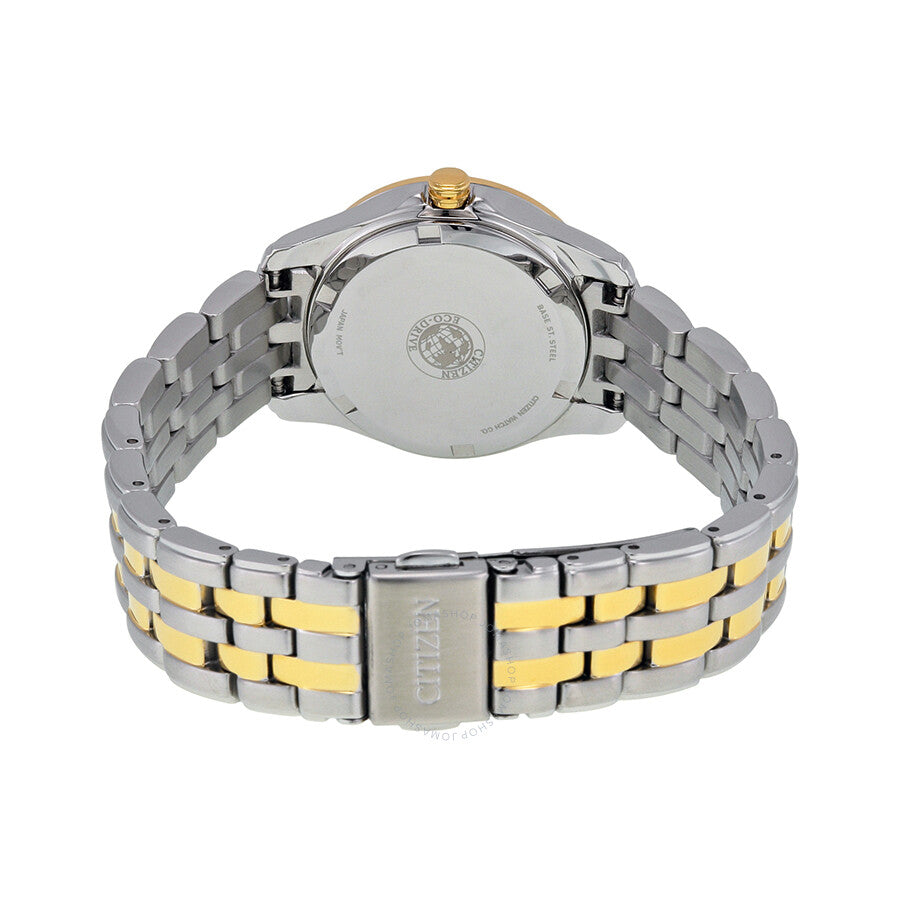 Citizen Silhouette Crystal Silver Dial Eco-Drive Ladies Watch EW1908-59A - Dawson Watches #3