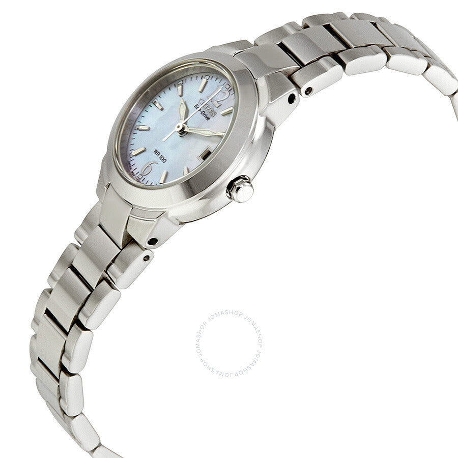 Citizen Silhouette Eco-Drive Mother of Pearl Dial Ladies Watch EW1670-59D - Dawson Watches #2