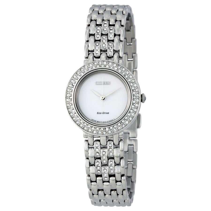 Citizen Silhouette Eco-Drive Swarovski Crystal Ladies Watch EM0260-67A - Dawson Watches