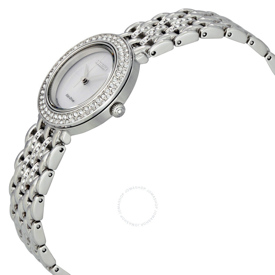Citizen Silhouette Eco-Drive Swarovski Crystal Ladies Watch EM0260-67A - Dawson Watches #2