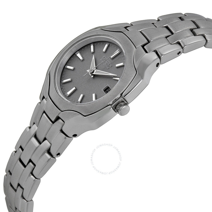 Citizen Silhouette Ladies Eco Drive Stainless Steel Watch EW1250-54A - Dawson Watches #2
