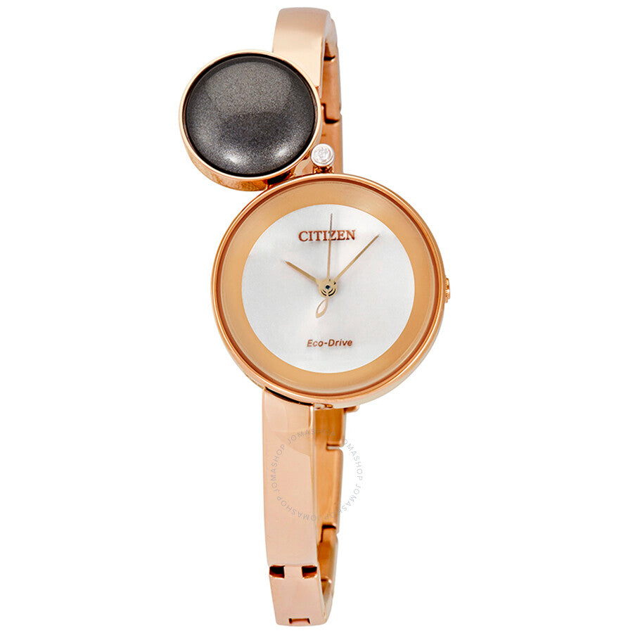 Citizen Silhouette Quartz Rose Gold Ladies Watch EW5493-85X - Dawson Watches
