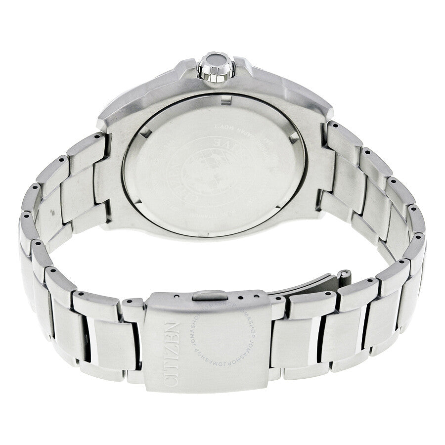 Citizen Eco-Drive Titanium Sapphire Crystal Silver Dial Men's Watch AW1400-52A - Dawson Watches #3