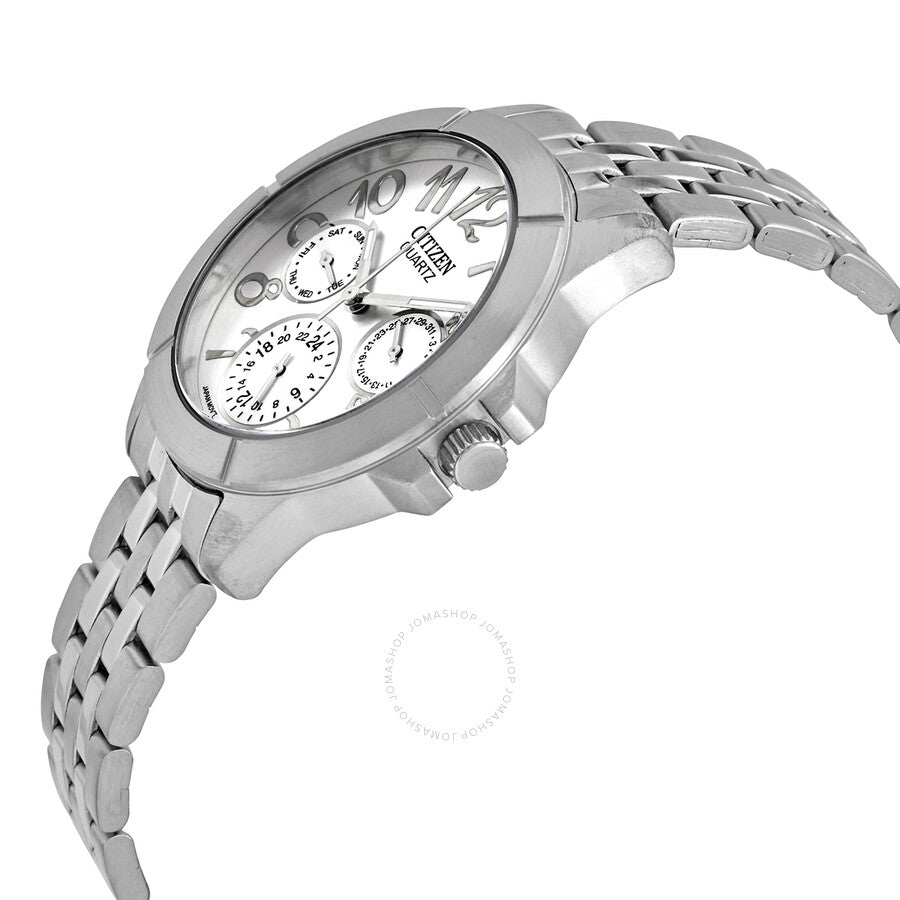 Citizen Silver Dial Multi-Function Silver Dial Ladies Watch ED8100-51A - Dawson Watches #2