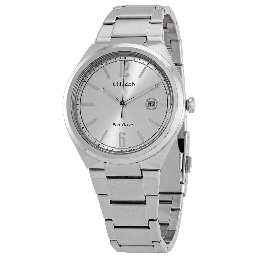 Citizen Silver Dial Stainless Steel Men's Watch AW1370-51A - Dawson Watches