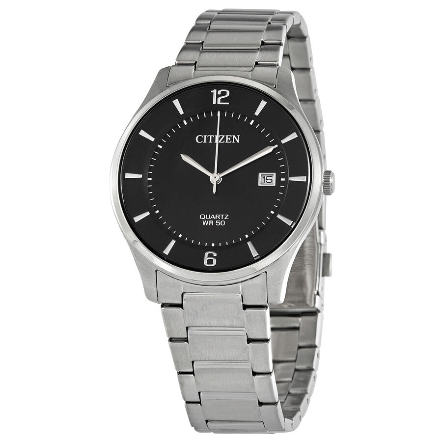 Citizen Standard  Quartz Black Dial Men's Watch BD0041-89E - Dawson Watches