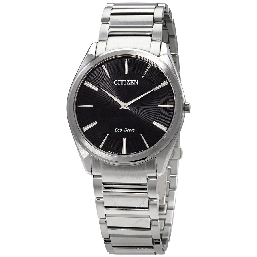 Citizen Stiletto Black Dial Men's Watch AR3071-87E - Dawson Watches