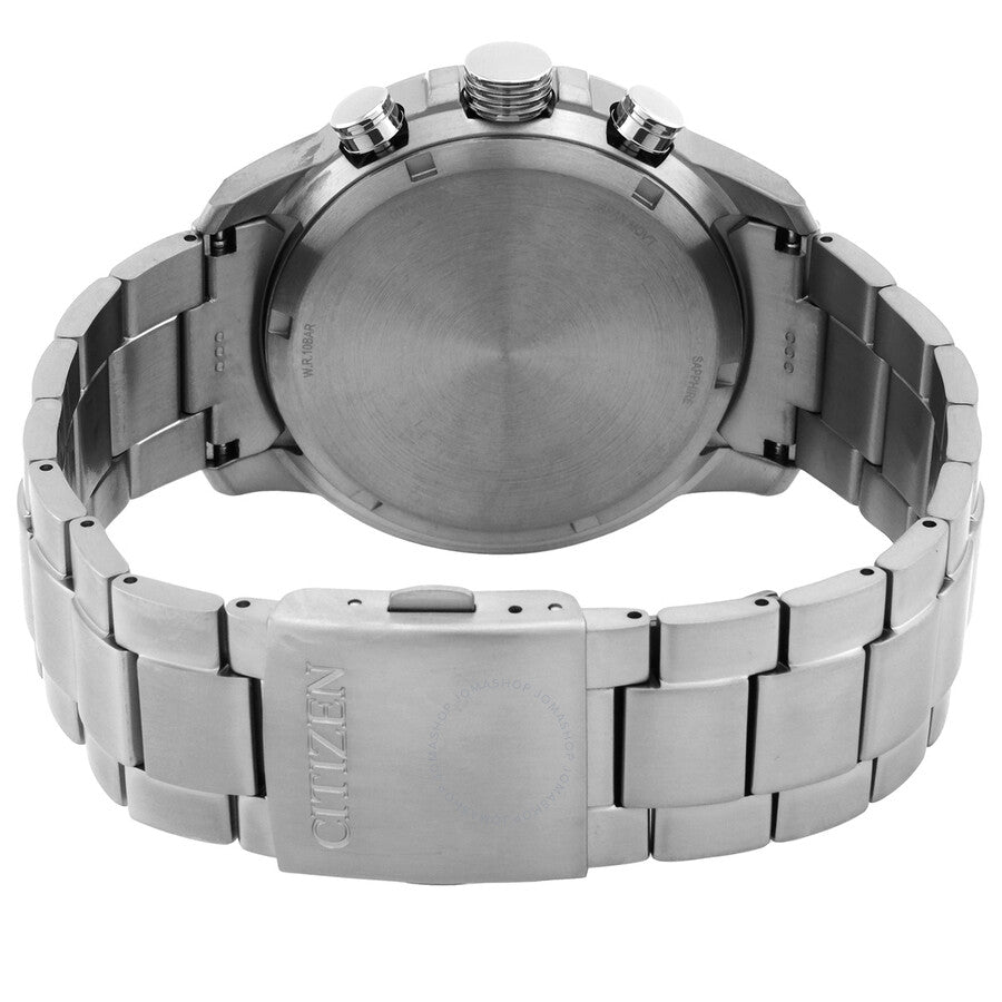 Citizen Super Titanium Chronograph Eco-Drive Blue Dial Men's Watch CA4570-88L - Dawson Watches #3