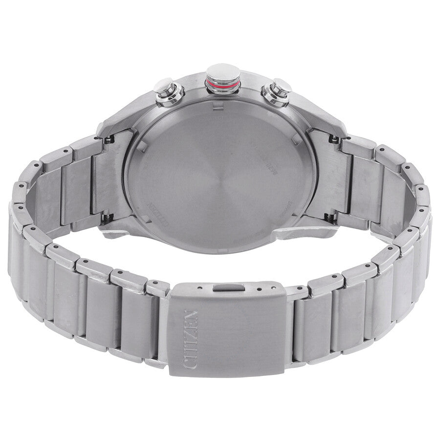 Citizen Super Titanium Eco-Drive Chronograph Black Dial Men's Watch CA4491-82E - Dawson Watches #3