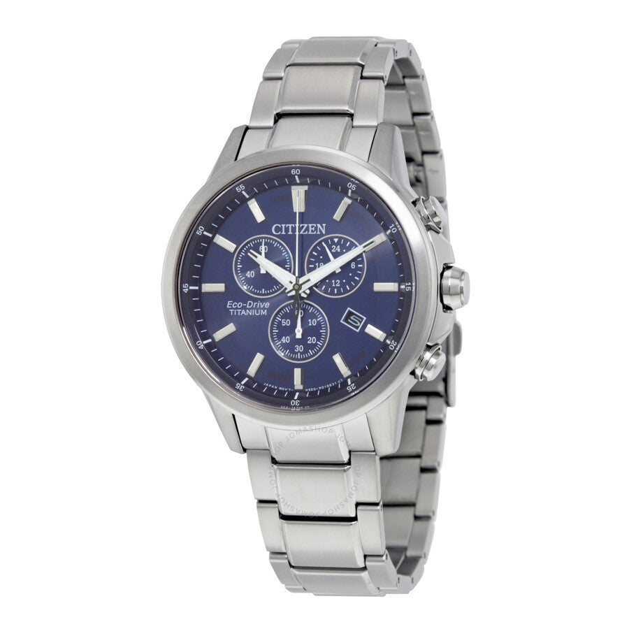 Citizen TI + IP Chronograph Eco-Drive Men's Watch AT2340-56L - Dawson Watches