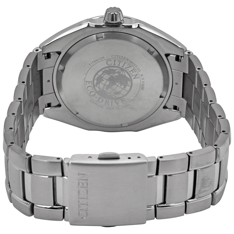 Citizen Titanium Eco-Drive White Dial Men's Watch BM7130-58A - Dawson Watches #3