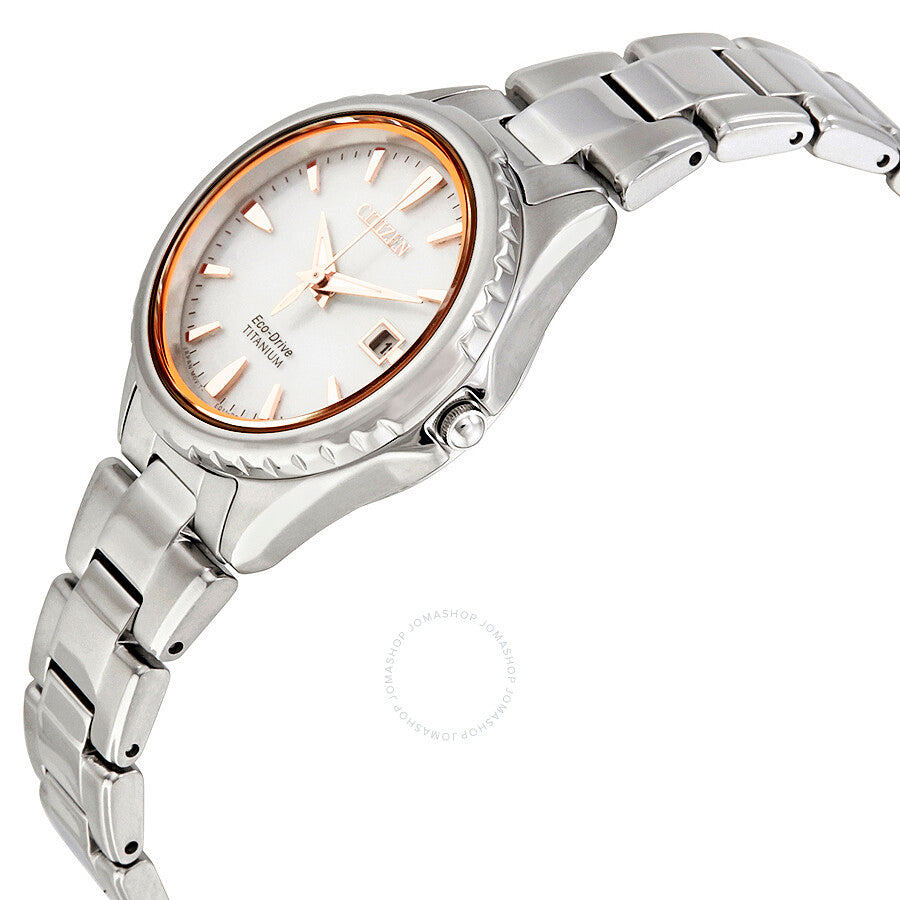 Citizen Titanium Silver Dial Ladies Watch EW2410-54A - Dawson Watches #2
