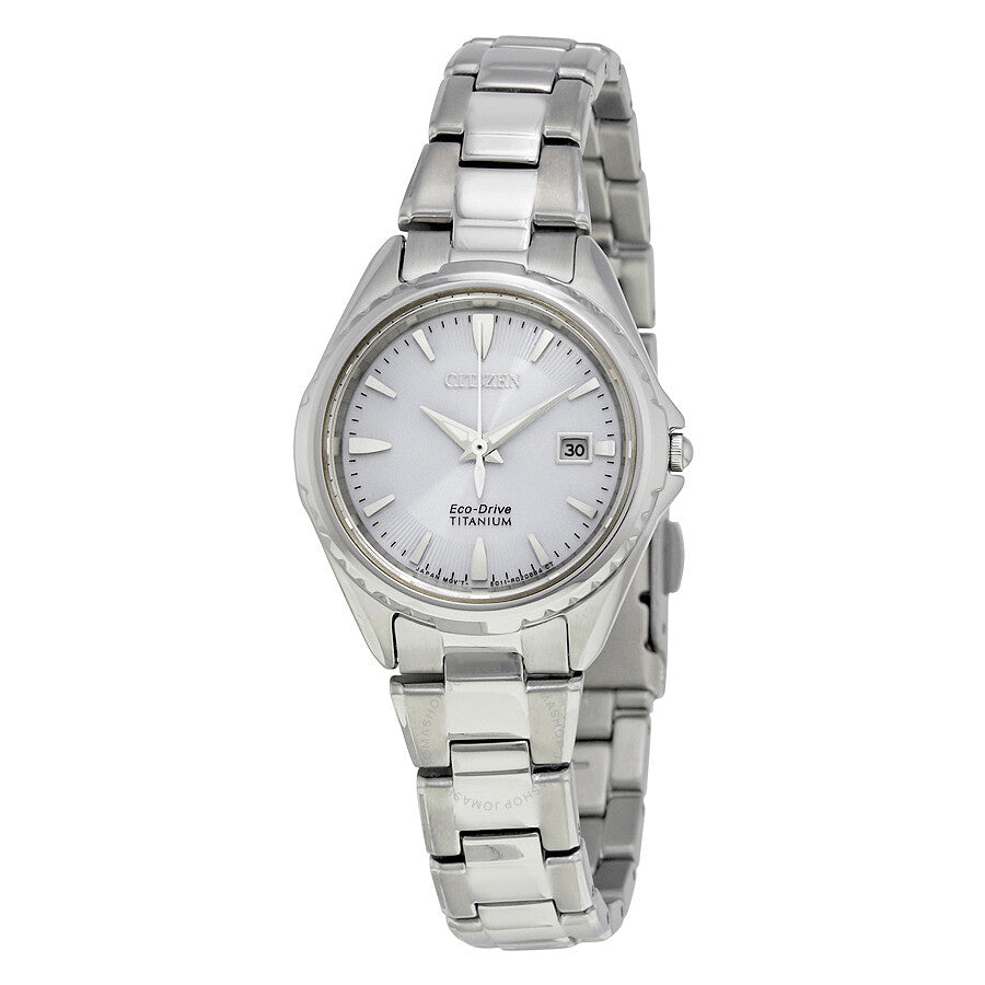 Citizen Titanium Baby Blue Dial Ladies Watch EW2410-54L - Dawson Watches