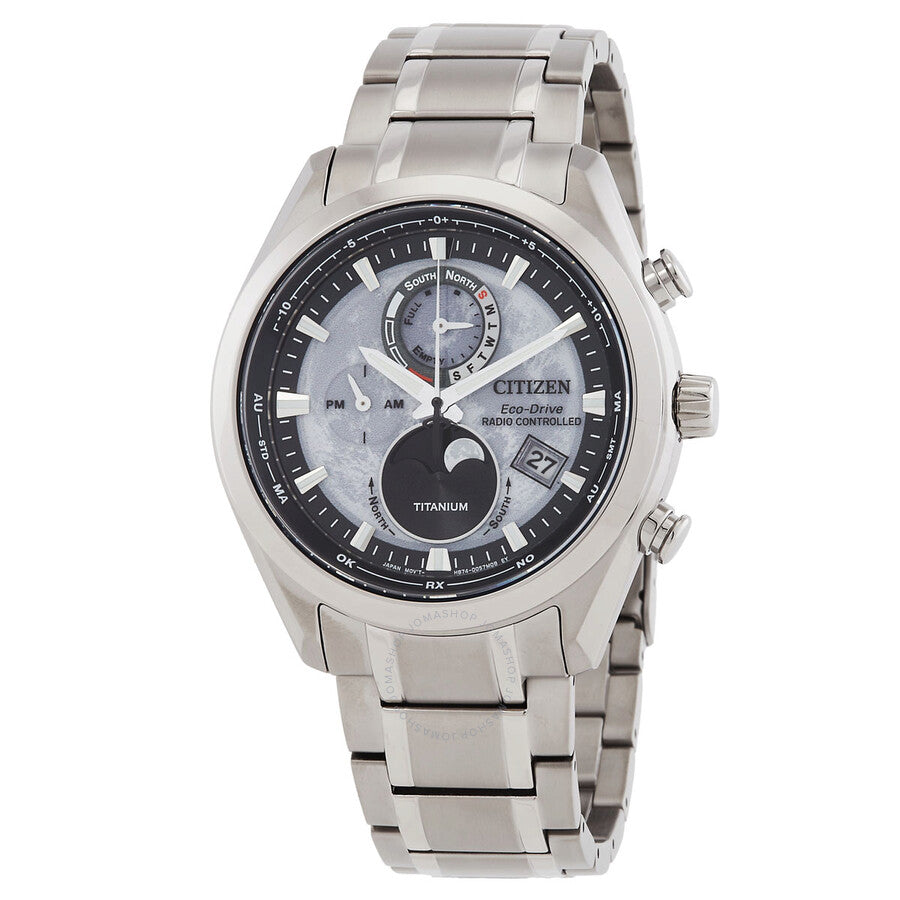 Citizen Tsuki-yomi A-T Eco-Drive Perpetual World Time Men's Watch BY1010-81H - Dawson Watches