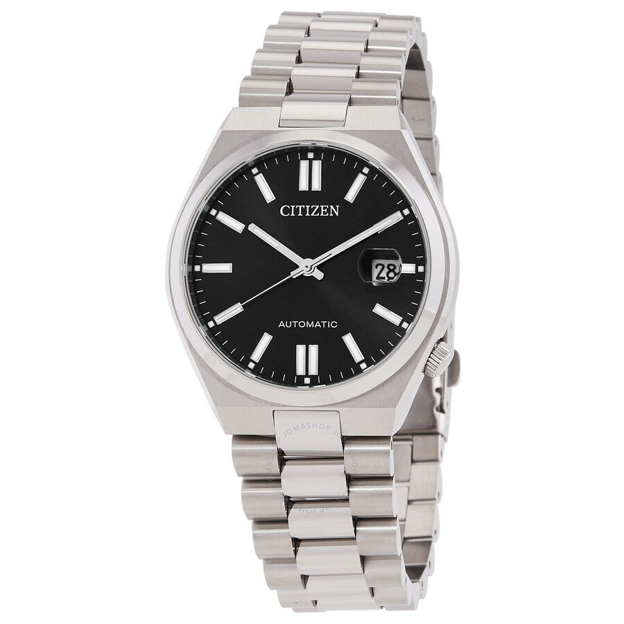 Citizen Tsuyosa Automatic Black Dial Men's Watch NJ0150-56E - Dawson Watches