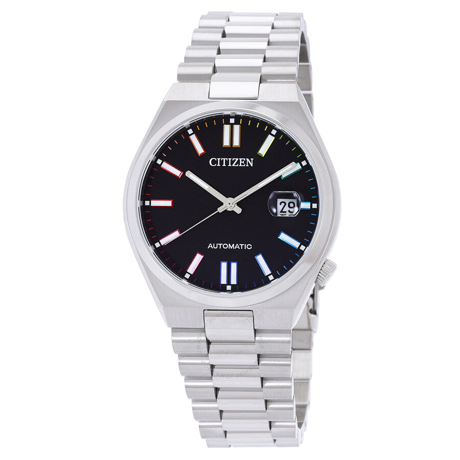 Citizen Tsuyosa Automatic Black Dial Men's Watch NJ0151-53E - Dawson Watches