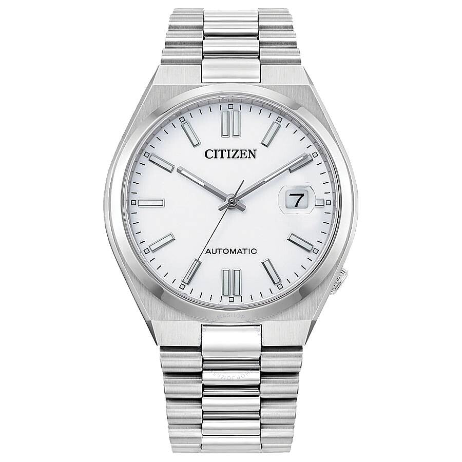Citizen Tsuyosa Automatic White Dial Men's Watch NJ0150-56A - Dawson Watches
