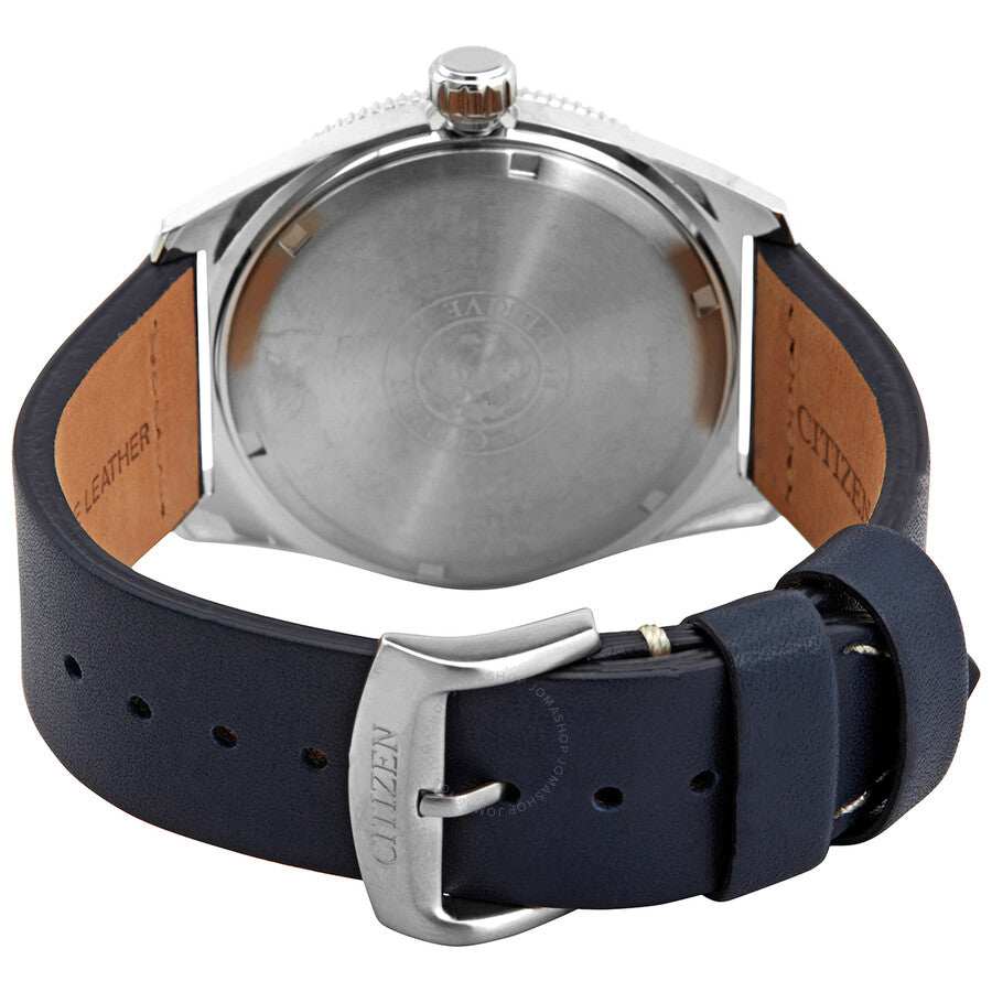 Citizen Vintage Brycen Eco-Drive Blue Dial Men's Watch AW1591-01L - Dawson Watches #3