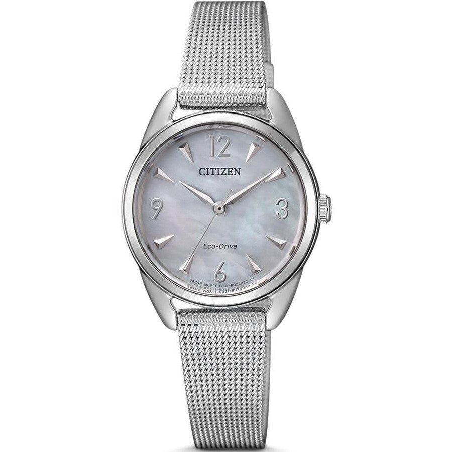 Citizen Eco-Drive Mother of Pearl Dial Ladies Watch EM0681-85D - Dawson Watches