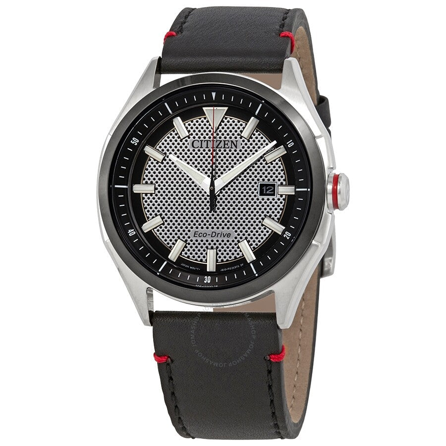 Citizen WDR Eco-Drive Black Dial Men's Watch AW1148-09E - Dawson Watches