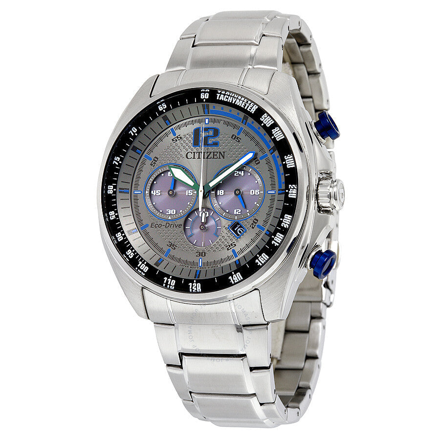 Citizen WDR Eco-Drive Charcoal Dial Men's Watch CA4190-54H - Dawson Watches
