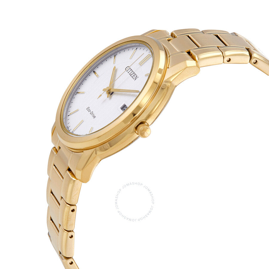 Citizen White Dial Gold-tone Men's Watch AW1212-87A - Dawson Watches #2
