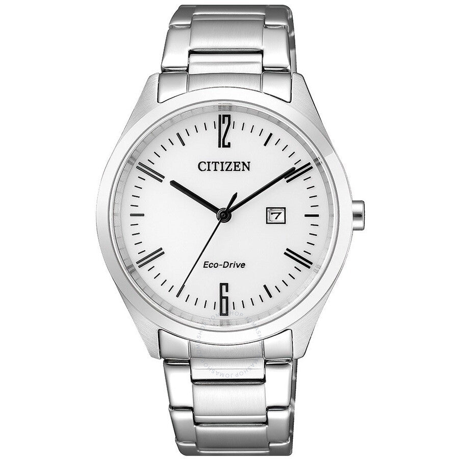 Citizen Eco-Drive White Dial Stainless Steel Ladies Watch EW2450-84A - Dawson Watches