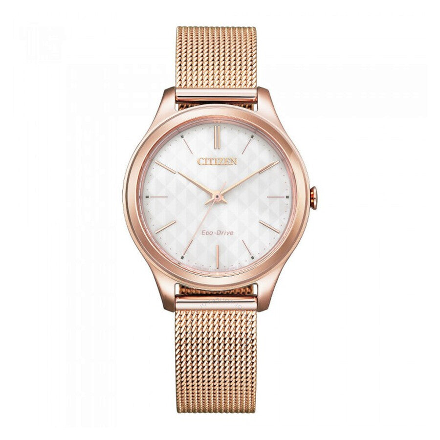 Citizen White Dial Ladies Watch EM0508-80A - Dawson Watches