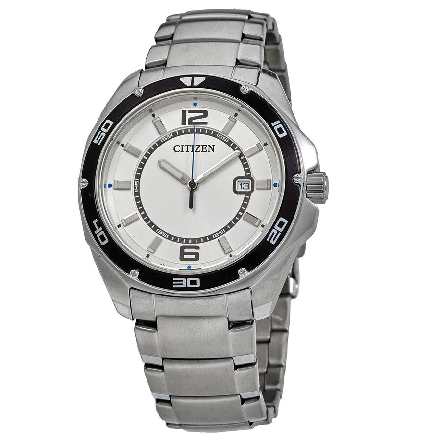 Citizen White Dial Quartz Men's Watch BK2520-53A - Dawson Watches