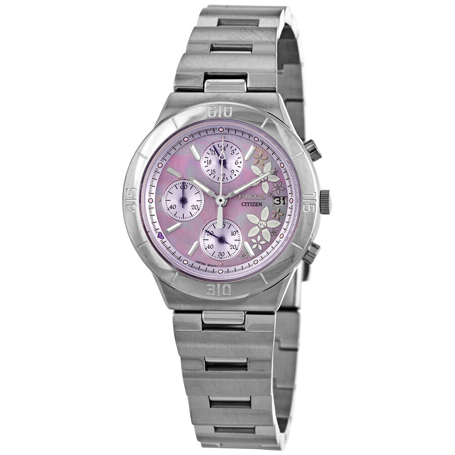 Citizen Wicca Quartz Mother of Pearl Dial Ladies Watch FA1008-54Z - Dawson Watches