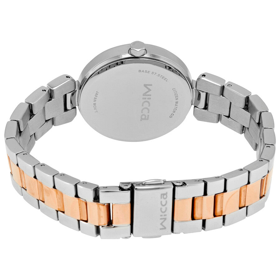 Citizen Wicca Quartz Rose Dial Ladies Watch BH7-431-91 - Dawson Watches #3