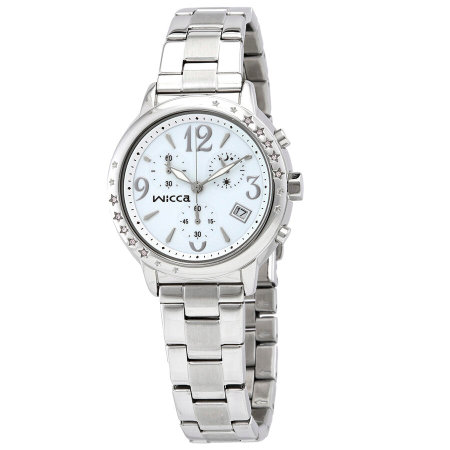 Citizen Wicca Quartz White Dial Ladies Watch BM1-113-11 - Dawson Watches