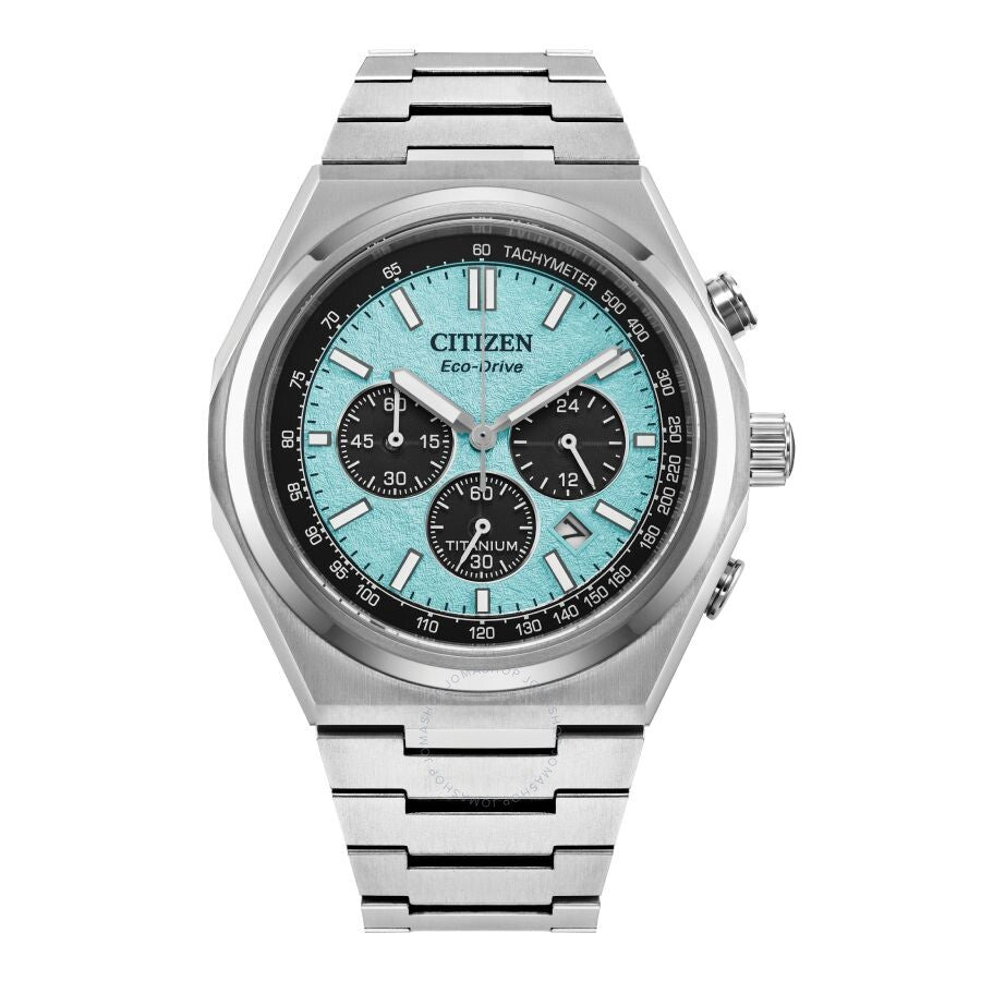 Citizen Zenshin Chrono Blue Dial Ladies Watch CA4610-85M - Dawson Watches