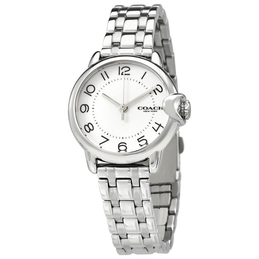 Coach Arden Quartz White Dial Ladies Watch 14503601 - Dawson Watches