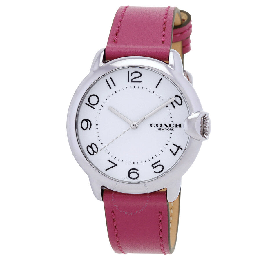Coach ARDEN Quartz White Dial Ladies Watch 14503610 - Dawson Watches
