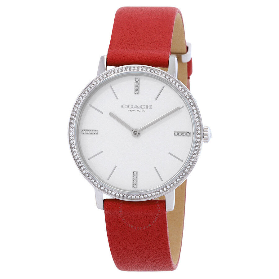 Coach Audrey White Dial Ladies Watch 14503427 - Dawson Watches