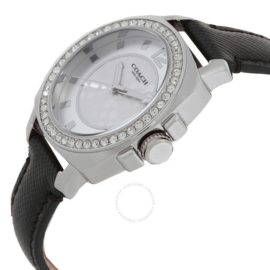 Coach Boyfriend Quartz Crystal Silver Dial Ladies Watch 14503152 - Dawson Watches #2