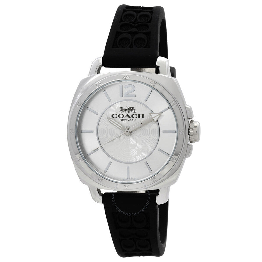 Coach Boyfriend Quartz Silver Dial Ladies Watch 14503877 - Dawson Watches