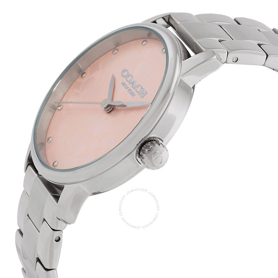 Coach Grand Quartz Pink Dial Watch & Strap Gift Set 14000088 - Dawson Watches #2