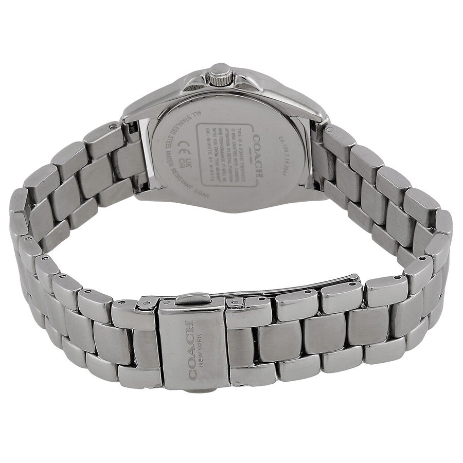 Coach Greyson Quartz Crystal Silver Dial Ladies Watch nd Bracelet Set 14000089 - Dawson Watches #3