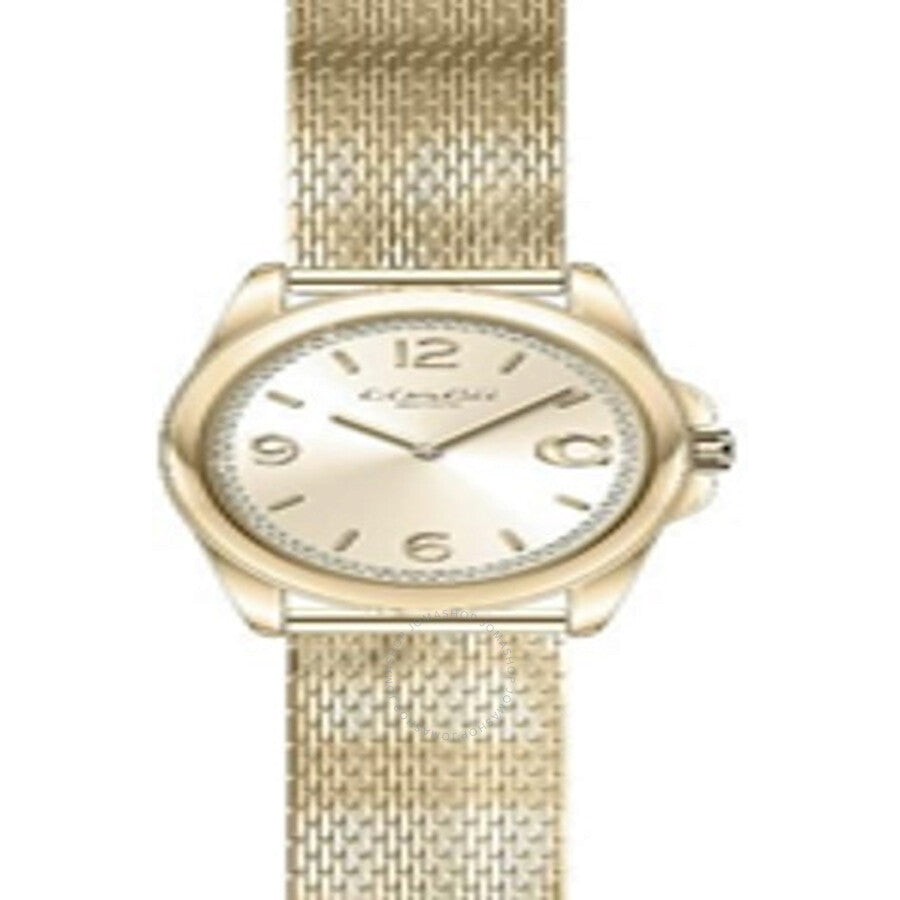 Coach Greyson Quartz Gold Dial Ladies Watch 14504144 - Dawson Watches