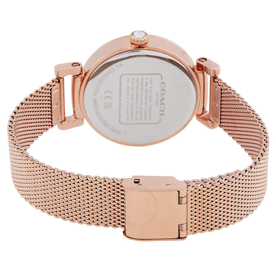 Coach Madison Quartz Crystal White Dial Ladies Watch 14503398 - Dawson Watches #3