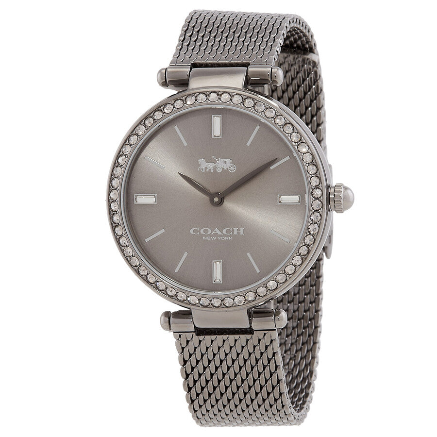 Coach Park Quartz Crystal Grey Dial Ladies Watch 14504099 - Dawson Watches