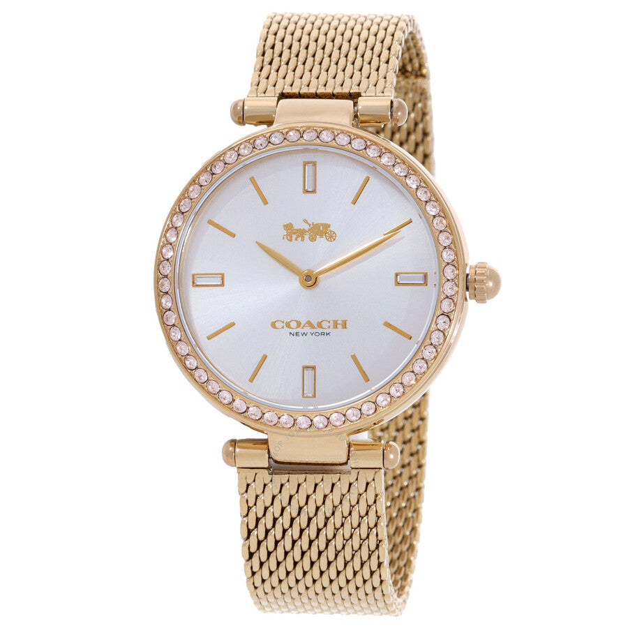 Coach Park Quartz Crystal Silver Dial Ladies Watch 14504098 - Dawson Watches