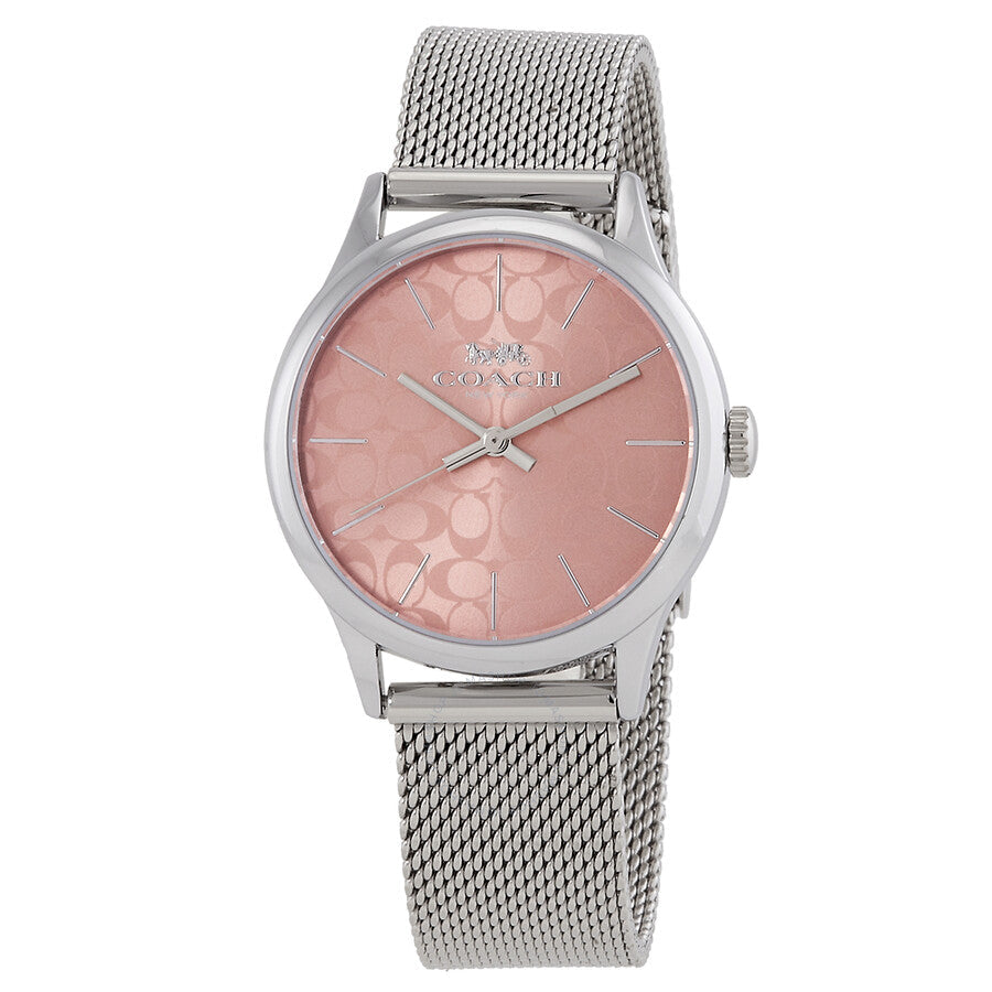Coach Ruby Quartz Pink Dial Ladies Watch 14000067 - Dawson Watches
