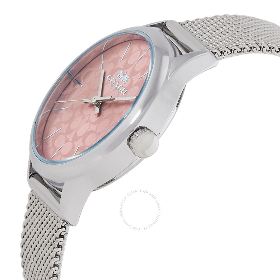 Coach Ruby Quartz Pink Dial Ladies Watch 14000067 - Dawson Watches #2