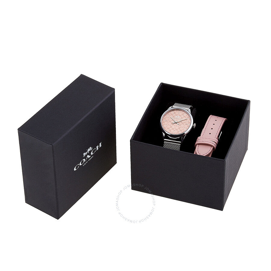 Coach Ruby Quartz Pink Dial Ladies Watch 14000067 - Dawson Watches #4